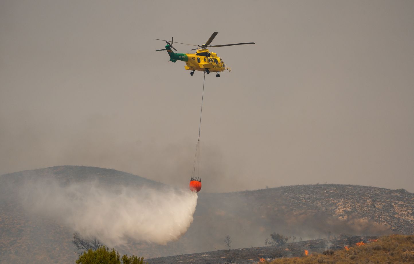 Treinta y siete departamentos en alerta roja, el mortífero incendio en España se “estabilizó”… Treinta y siete departamentos en alerta roja, el mortífero incendio en España se “estabilizó”…
